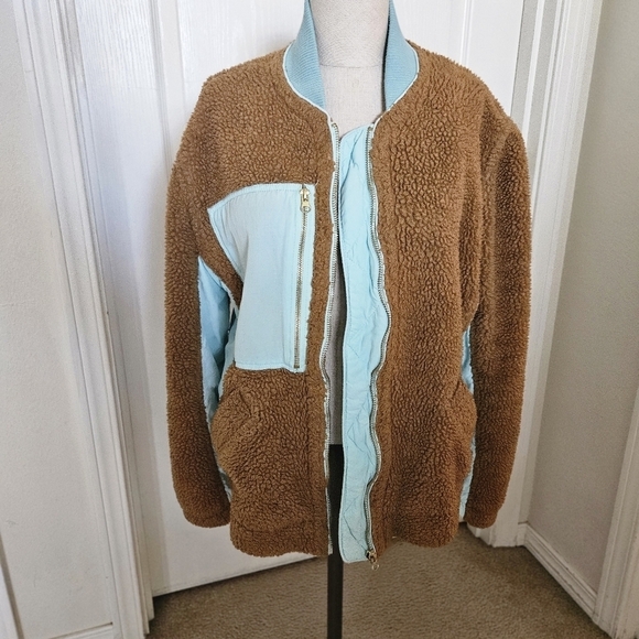 We The Free Jackets & Coats Free People We The Free Rivington Sherpa Jack XS - Picture 1 of 14